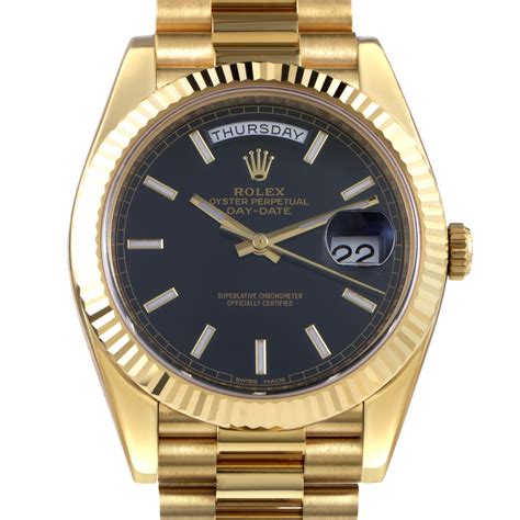 rolex oyster perpetual day pate|rolex day date 40mm price.